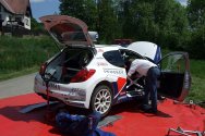 Rallye Český Krumlov: Test Peugeot Delimax Total Czech National Teamu